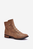 Stylish Eco Leather Boots with Zipper and Insulated Interior