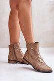 Stylish Eco Leather Boots with Zipper and Insulated Interior