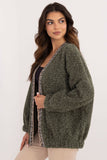 Elegant Casual Long-Sleeve Cardigan with Contrasting Trim