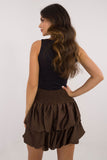 Chic Ruffled Mini Skirt in Lightweight Polyester for Every Occasion