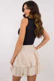 Chic Ruffled Mini Skirt for Effortless Elegance