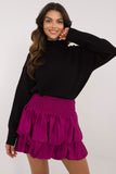 Chic Ruffled Mini Skirt for Effortless Elegance