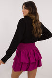 Chic Ruffled Mini Skirt for Effortless Elegance