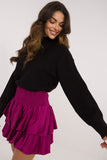 Chic Ruffled Mini Skirt for Effortless Elegance