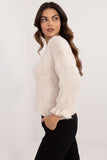 Chic Ruffled Sleeve Sweater for Everyday Elegance