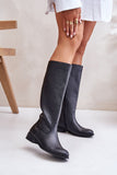 Classic Women's Leather Side-Zip Boots for Everyday Style