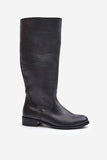 Classic Women's Leather Side-Zip Boots for Everyday Style