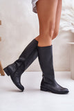 Classic Women's Leather Side-Zip Boots for Everyday Style