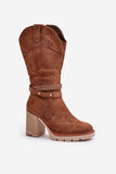 Chic Eco-Suede Women's Boots with Cozy Insulation