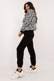 Chic Casual Women's Blouse and Sweatpants Set with Pockets