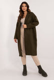 Elegant Women's Classic Over-the-Knee Coat with Pockets