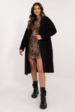 Elegant Single-Breasted Women's Over-the-Knee Coat