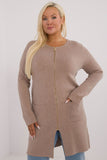 Cozy Long Zippered Women's Plus Size Sweater for Comfort