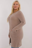 Cozy Long Zippered Women's Plus Size Sweater for Comfort