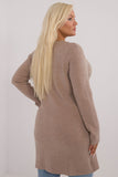 Cozy Long Zippered Women's Plus Size Sweater for Comfort
