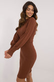 Chic Long Sleeve Ribbed Blouse with Wide Cuffs