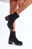 Stylish Eco-Suede Women's Insulated Boots for Colder Days