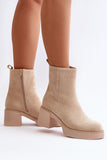 Chic Eco-Suede Women's Insulated Boots for Cold Weather