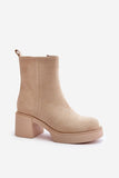 Chic Eco-Suede Women's Insulated Boots for Cold Weather