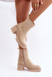 Chic Eco-Suede Women's Insulated Boots for Cold Weather