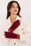 Stylish Touchscreen Gloves with Elegant Flower Detail