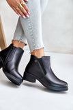 Cozy Ankle Boots with Zipper and Fur Insulation for Women