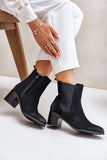 Stylish Eco-Suede Stiletto Heel Women's Boots for Fall