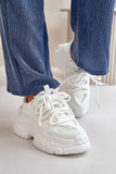 Trendy Double Laced Sneakers with Comfort Foam Insoles