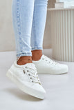 Stylish Eco Leather Platform Sneakers for Cold Weather