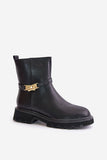 Elegant Women's Leather Boots with Insulated Comfort