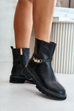 Elegant Women's Leather Boots with Insulated Comfort