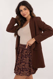 Floral Mini Skirt with Elastic Waistband for Casual Style
