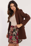 Floral Print Mini Skirt with Elastic Waistband for Comfort