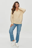 Cozy Women's V-Neck Sweater for Effortless Style