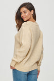 Cozy Women's V-Neck Sweater for Effortless Style