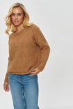 Cozy Loose-Fit Sweater with Classic Round Neckline