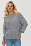 Cozy Boxy Women's Sweater with Adjustable Fit and Soft Texture