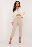 Elegant Rhinestone-Detail Sweatpants for Any Occasion