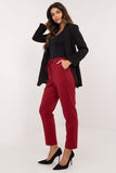 Elegant Rhinestone-Embellished High-Rise Sweatpants