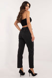 Chic High-Rise Sweatpants with Rhinestone Detail