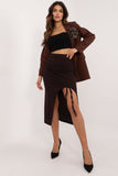 Chic Ribbed Pencil Midi Skirt for Everyday Elegance