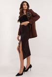 Chic Ribbed Pencil Midi Skirt for Everyday Elegance