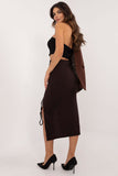 Chic Ribbed Pencil Midi Skirt for Everyday Elegance
