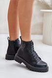 Chic Low-Top Boots with Glitter Heart & Zipper Closure