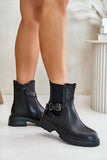 Elegant Natural Leather Insulated Sable Boots for Winter