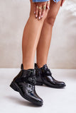 Eco Leather Women's Ankle Boots with Insulated Comfort