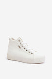 Eco Leather Women's Laced Sneakers for Autumn & Winter
