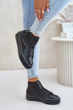 Stylish Insulated Platform Sneakers for Cold Weather