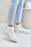 Stylish Insulated Platform Sneakers for Cold Weather