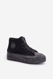 Stylish Insulated Women's Platform Sneakers for Winter